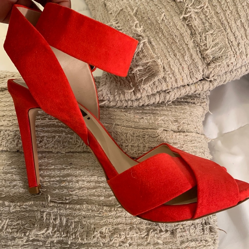 ZARA Red Strap sandals